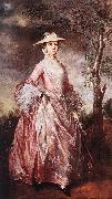 GAINSBOROUGH, Thomas Mary, Countess of Howe sd oil painting reproduction